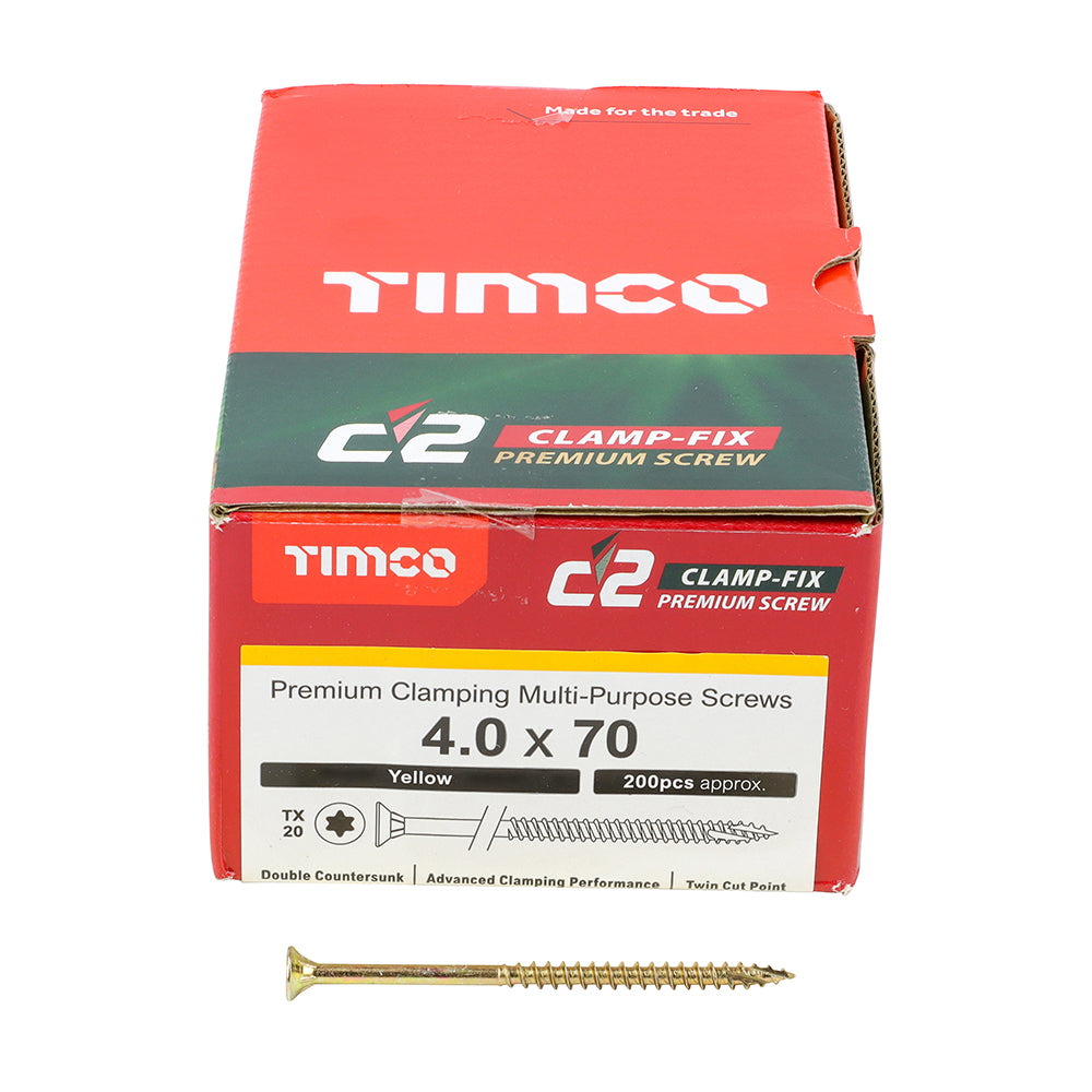 TIMCO C2 Clamp-fix Multi-Purpose Screws