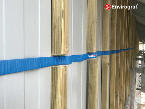 ENVIROGRAF Flexible Strip Cavity Barrier (with brackets) - 2m x 30mm