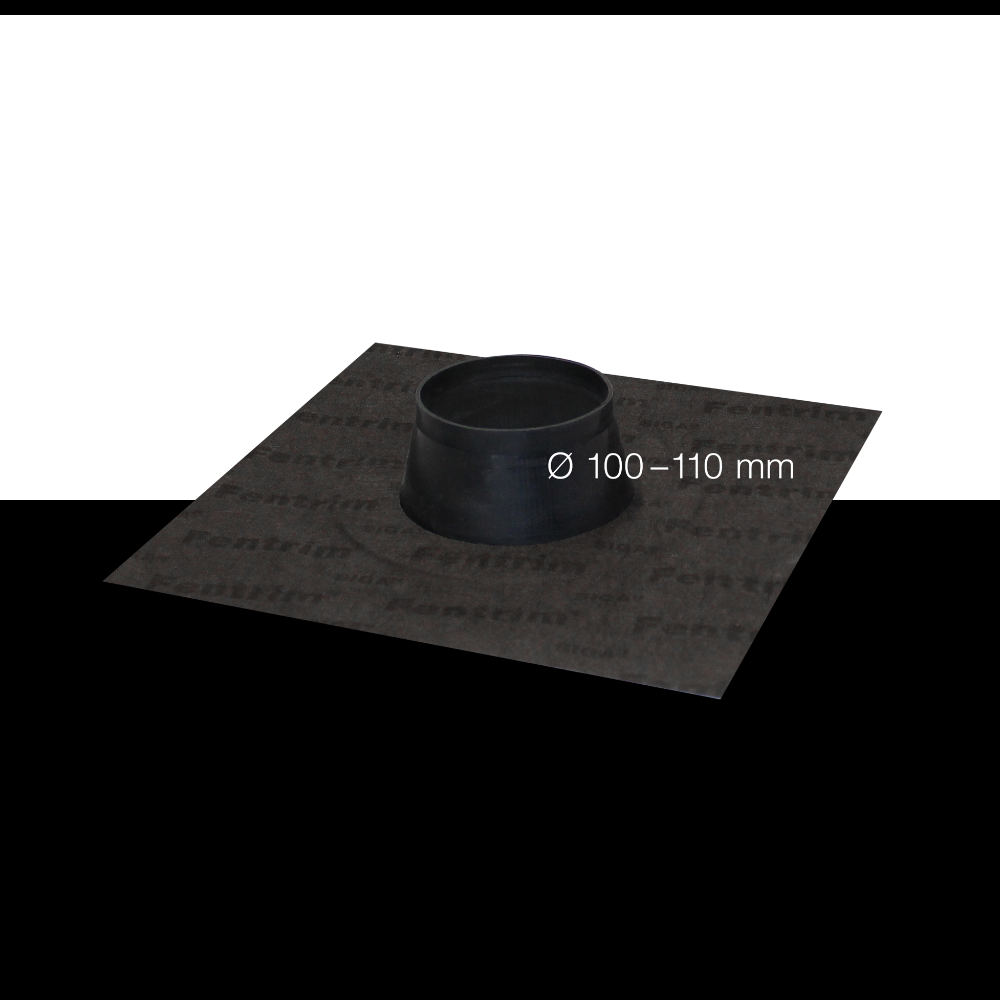 SIGA Fentrim® grommet (Black) - External Airtight Cable & Pipe Sealing
