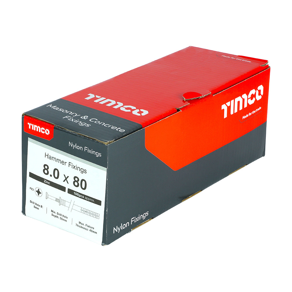 TIMCO Nylon Hammer Fixings