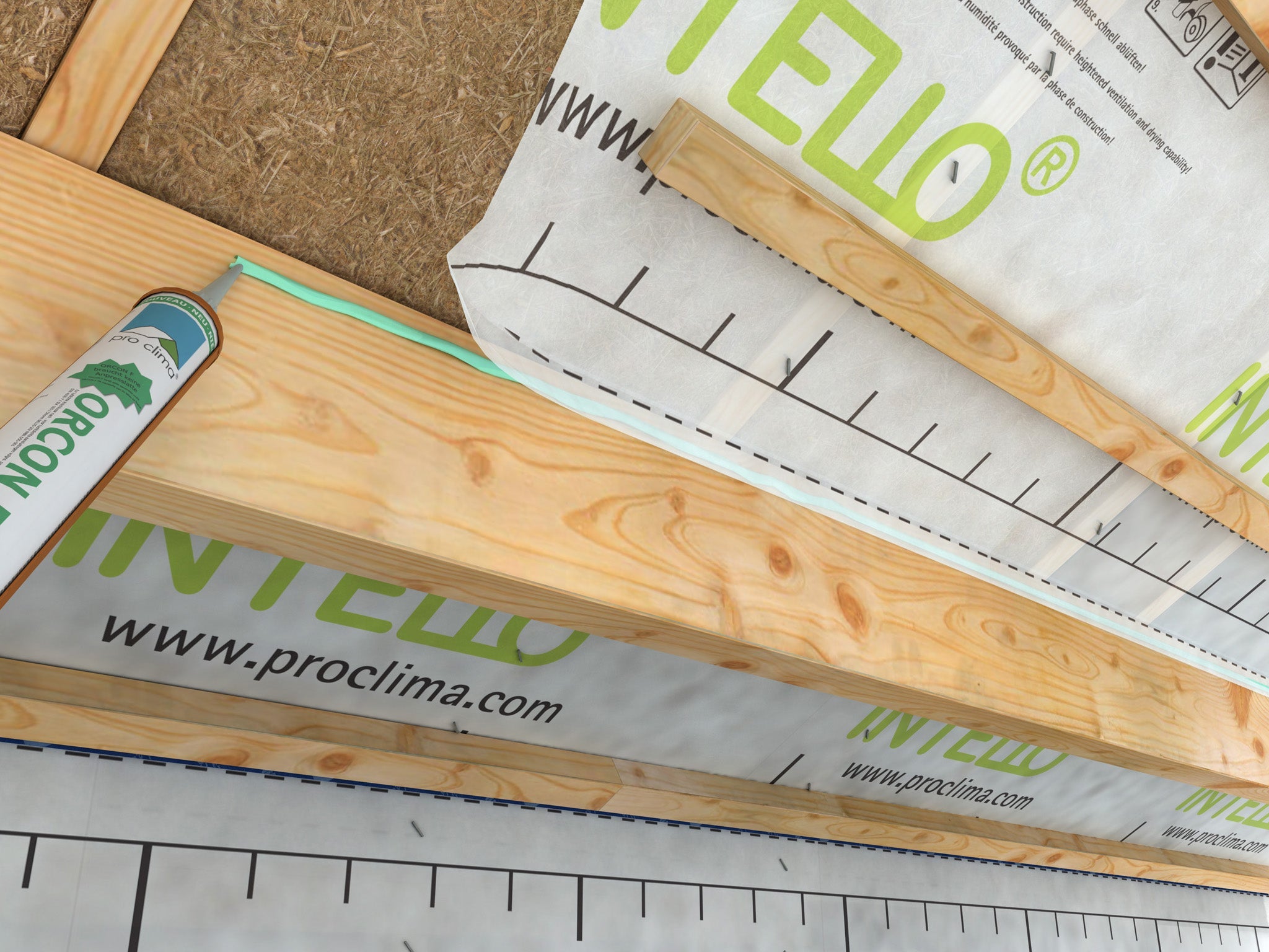 Pro Clima Orcon F - Flexible airtight solid acrylic sealant