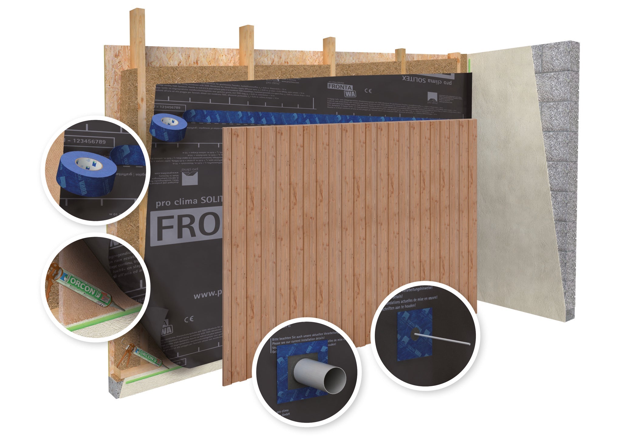 Pro Clima Solitex Fronta WA - Wall Lining Membrane
