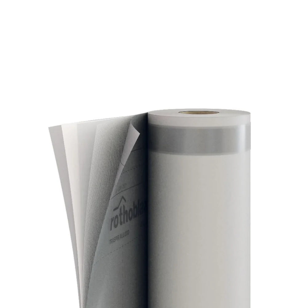 ROTHOBLAAS Traspir ALU 200 (Reflective Breather Membrane) (1.5m x 50m)