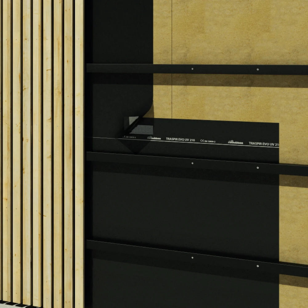 ROTHOBLAAS Traspir EVO UV 210 TT (Monolithic UV Breather Membrane) (1.5m x 50m)