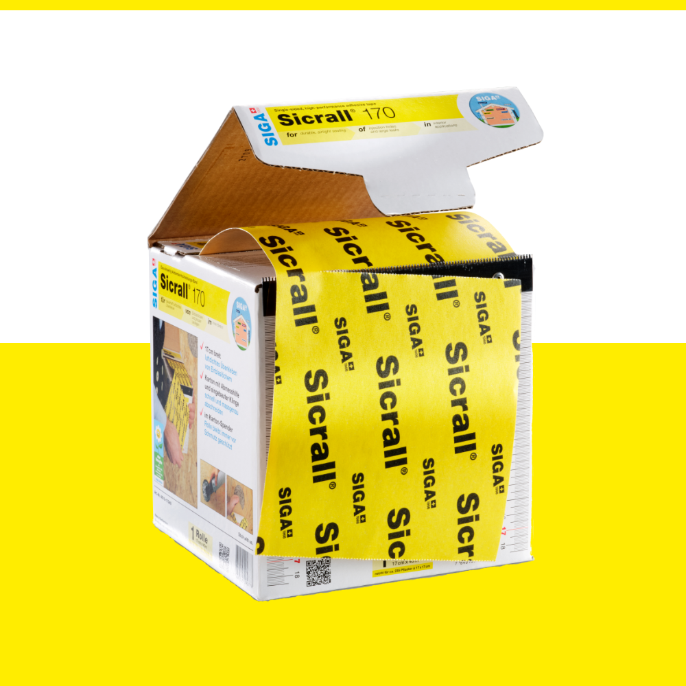 SIGA Sicrall® 170 VCL and Jointing Airtight Tape