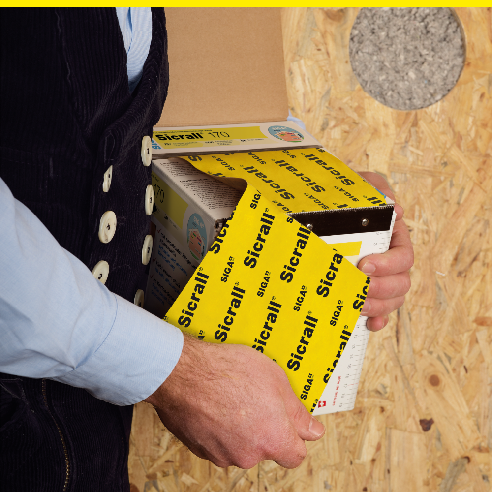 SIGA Sicrall® 170 VCL and Jointing Airtight Tape