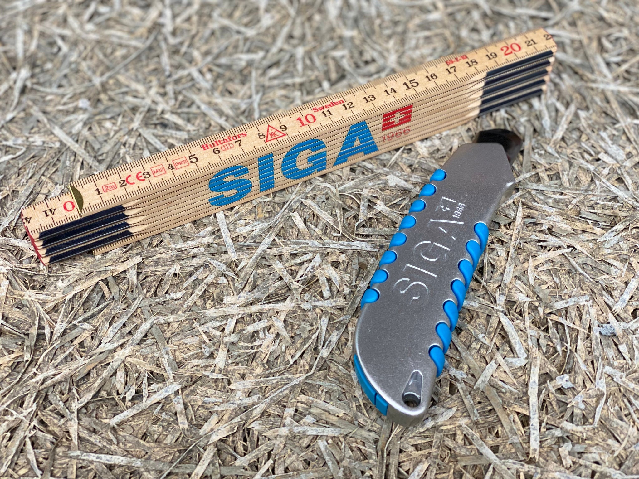 Siga Knife & Ruler Set