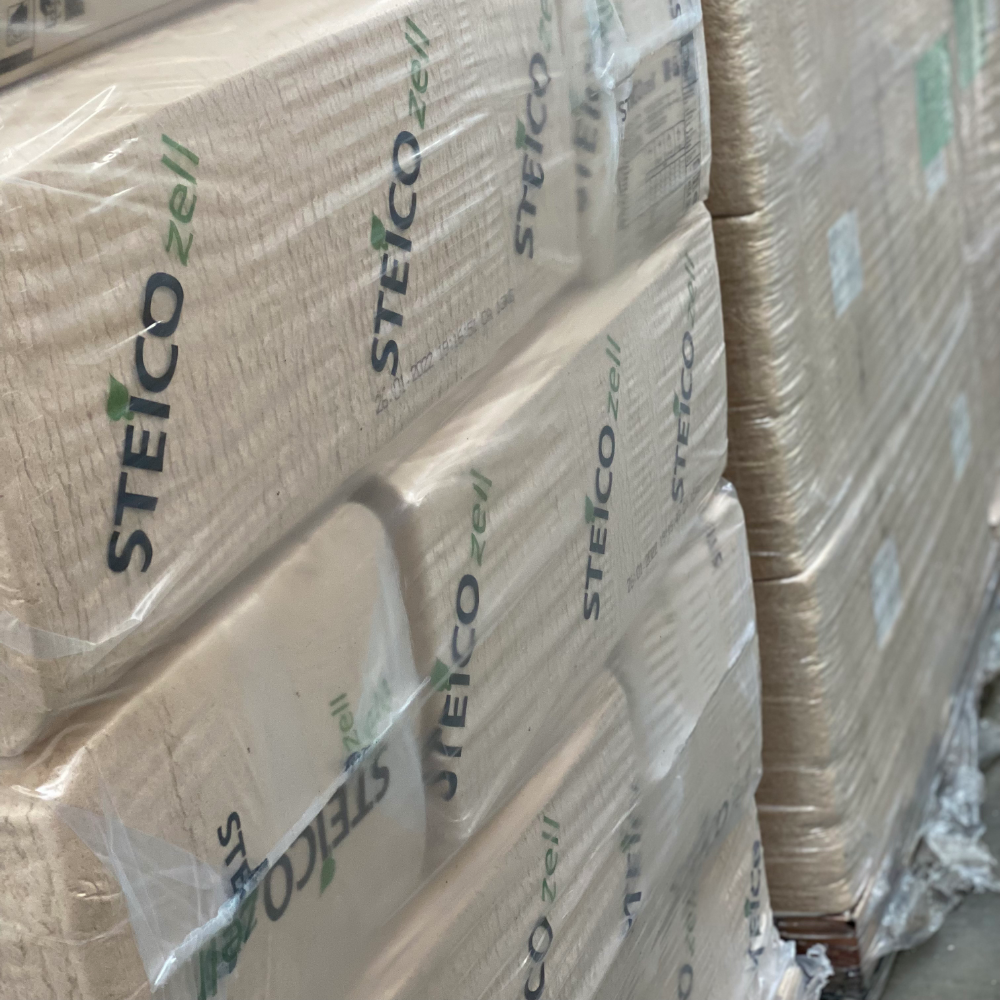 STEICO zell Air Injected/Loose Fill Wood Fibre Insulation