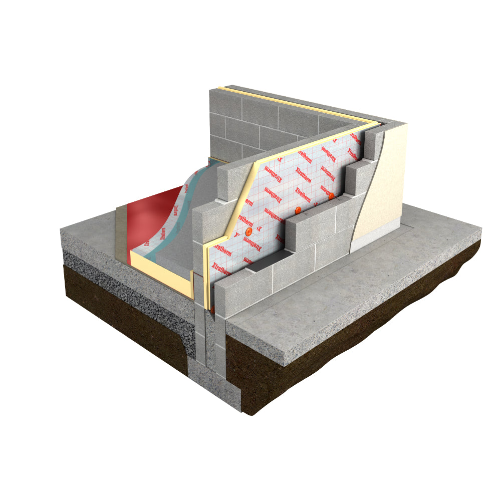 Unilin (Xtratherm) Thin-R XT/CW T&G Partial Fill Cavity Wall Board